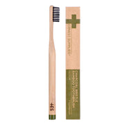 Charcoal Bristle Bamboo Toothbrush